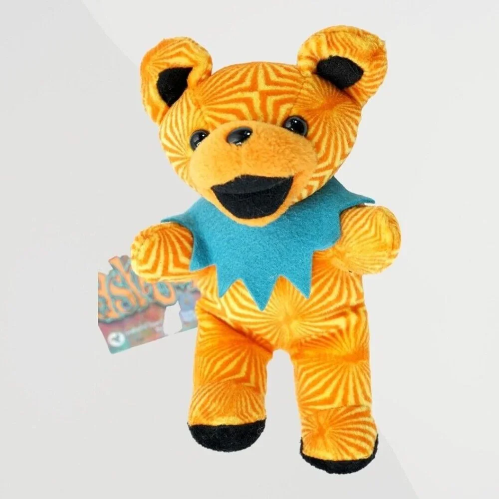 Vintage‎ 90's LIQUID BLUE Grateful Dead Bear Collectibles Ashbury Plush 7